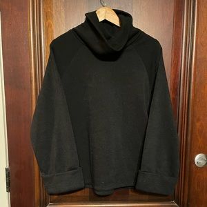 Turtleneck sweatshirt